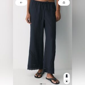 NWT Aritzia Islet Linen Pant Size M